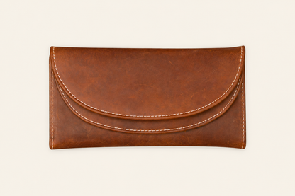 Rustic Stitch Travel Wallet