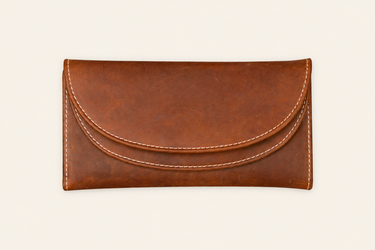 Rustic Stitch Travel Wallet