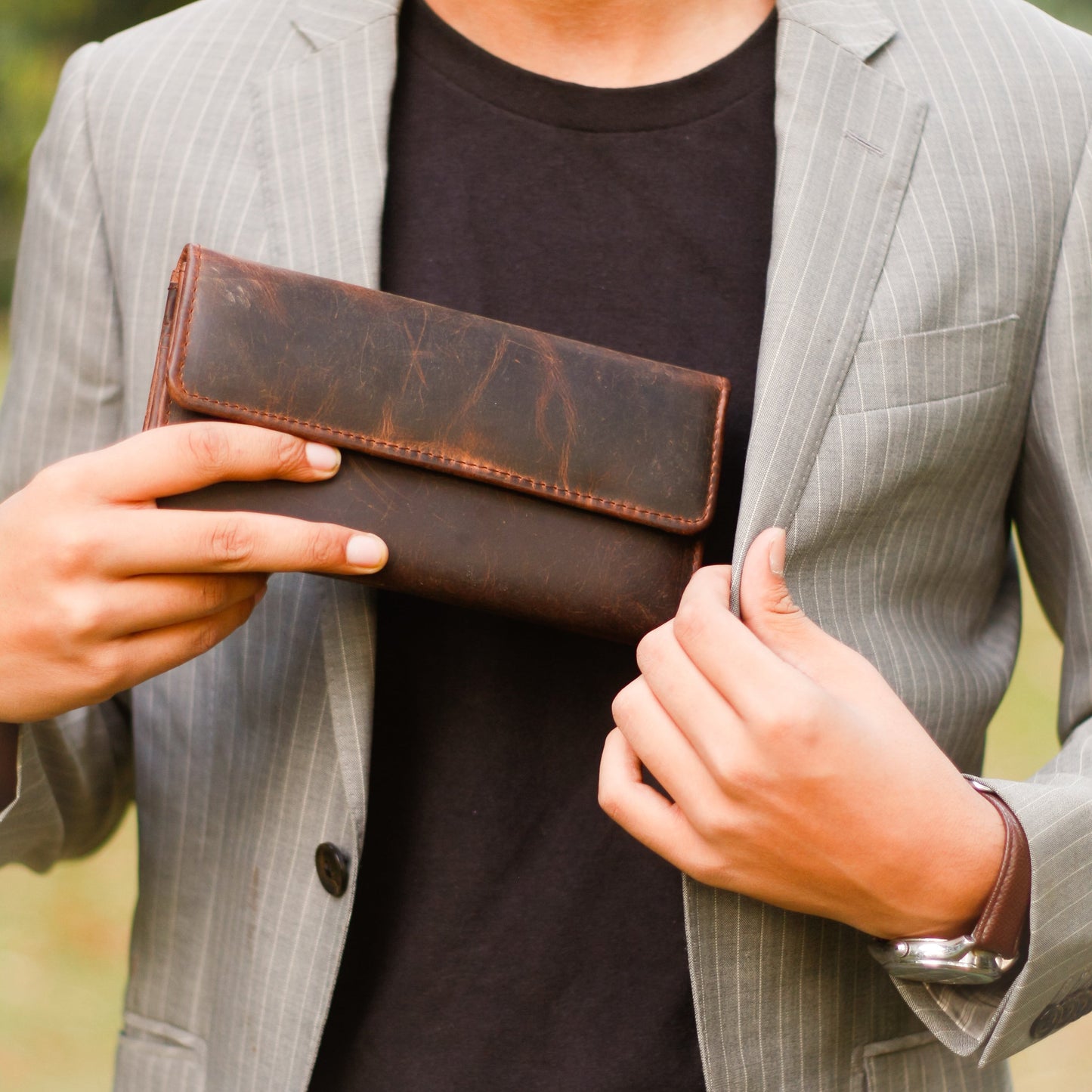 Antique Leather Wallet